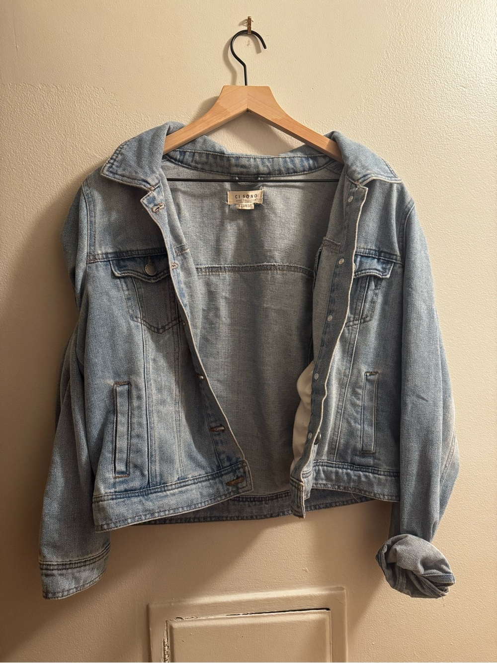 Cisono Light Blue Denim Jacket